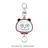 BEETLE 日本正版 西村裕二 熊貓 開心熊貓 伸縮 鑰匙圈 吊飾 大頭款 可愛 包包吊飾