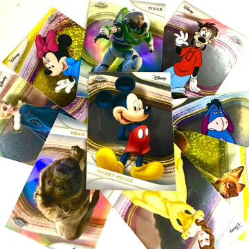 單張販售 2025 TOPPS CHROME DISNEY 迪士尼 收藏卡 紀念卡 限量卡 鑽石閃卡 米奇 米妮
