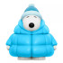 SUPER7 花生漫畫 PEANUTS SNOOPY PUFFY COAT 冬日 史努比 穿羽絨外套 藍色 圓滾滾 公仔