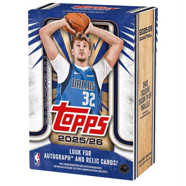 整盒販售 2025-26 TOPPS NBA VALUE BLASTER BOX RC COOPER FLAGG 手雷