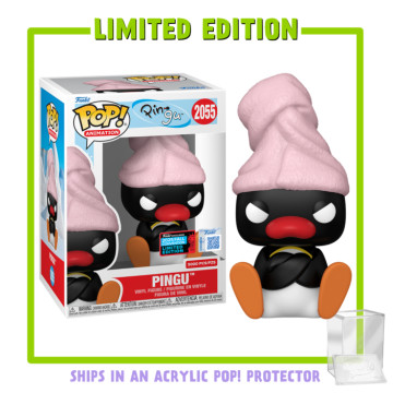 附硬保護殼 BEETLE FUNKO POP PINGU 企鵝家族 頭巾 TOWEL 2025 NYCC 展場限定