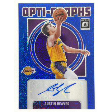 24-25 PANINI DONRUSS OPTIC NBA AUSTIN REAVES AUTO 貼紙簽 湖人 球員卡
