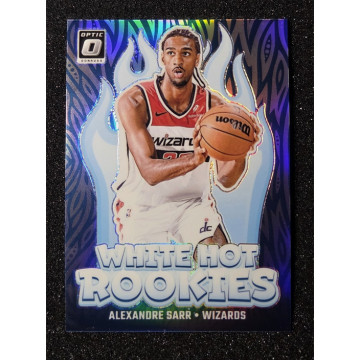 2024-25 PANINI OPTIC 巫師 ALEXANDRE SARR WHITE HOT RC HOLO 銀亮