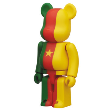BEETLE BE@RBRICK 喀麥隆 共和國 CAMEROON FLAG 國旗 庫柏力克熊 25代 S25 100%
