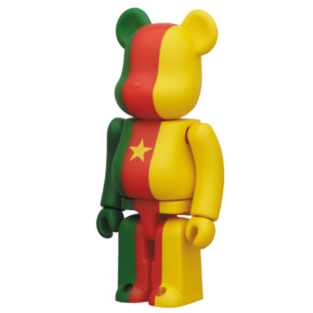 BEETLE BE@RBRICK 喀麥隆 共和國 CAMEROON FLAG 國旗 庫柏力克熊 25代 S25 100%