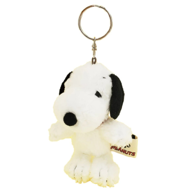 BEETLE 日本正版 SNOOPY 史努比 白色 吊飾 絨毛 娃娃 包包吊飾 掛飾 鑰匙圈