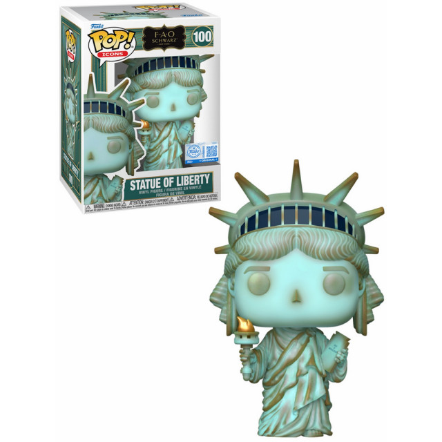 BEETLE FUNKO POP 自由女神 石像 銅像 STATUE OF LIBERTY 美國限定 FAO 100